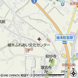 熊本県熊本市北区植木町宮原181周辺の地図