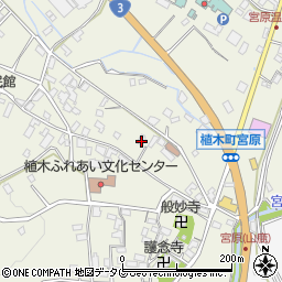 熊本県熊本市北区植木町宮原191周辺の地図