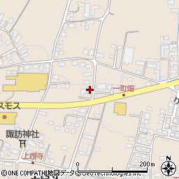 熊本県菊池市上西寺1755周辺の地図