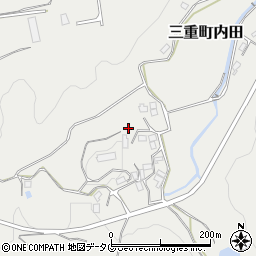 大分県豊後大野市三重町内田4405周辺の地図