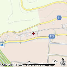 熊本県阿蘇市一の宮町三野244周辺の地図