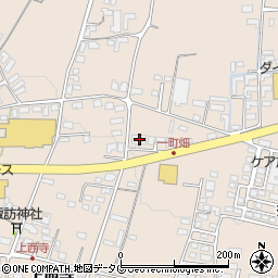 熊本県菊池市上西寺1737周辺の地図