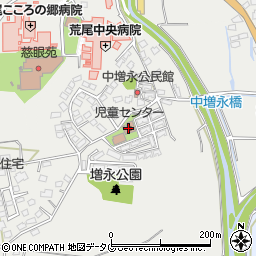 児童センター周辺の地図