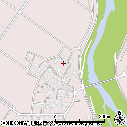 熊本県熊本市北区植木町田底2231周辺の地図