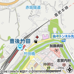 大分県竹田市会々2259周辺の地図