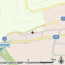 熊本県阿蘇市一の宮町三野277周辺の地図