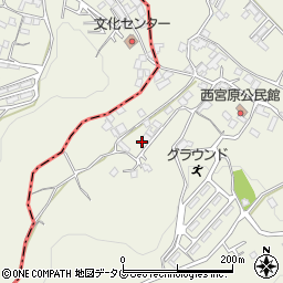 熊本県熊本市北区植木町宮原687周辺の地図