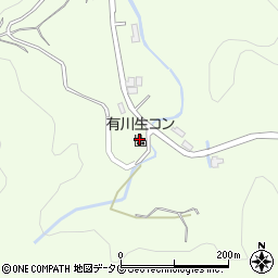 有限会社有川生コン周辺の地図