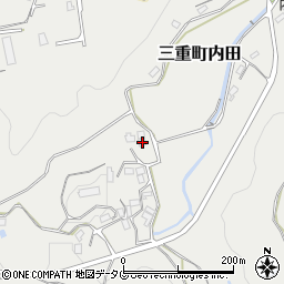 大分県豊後大野市三重町内田4271周辺の地図