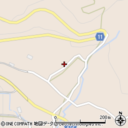 熊本県阿蘇市一の宮町三野604周辺の地図