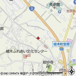 熊本県熊本市北区植木町宮原205周辺の地図