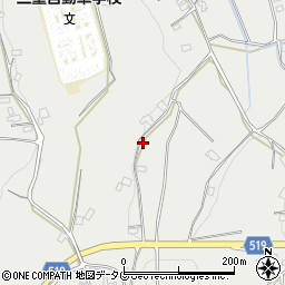 大分県豊後大野市三重町内田1461周辺の地図