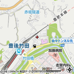 大分県竹田市会々2264周辺の地図