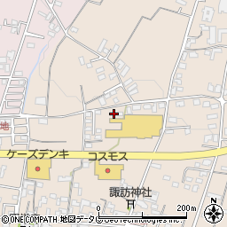 熊本県菊池市上西寺1470周辺の地図