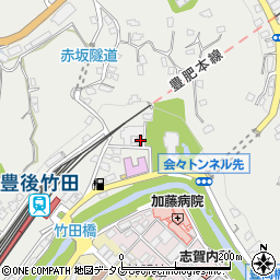 大分県竹田市会々2273-1周辺の地図
