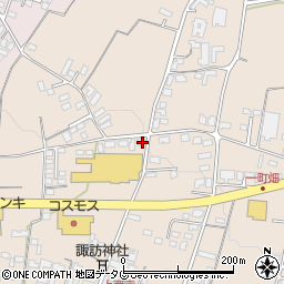 熊本県菊池市上西寺1467周辺の地図