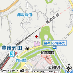 大分県竹田市会々2273周辺の地図