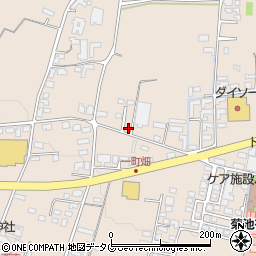 熊本県菊池市上西寺1638-15周辺の地図