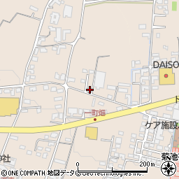 熊本県菊池市上西寺1638-15周辺の地図