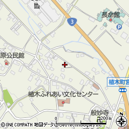 熊本県熊本市北区植木町宮原203-3周辺の地図