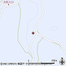 佐賀県藤津郡太良町黒金周辺の地図