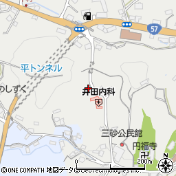 大分県竹田市会々2611-1周辺の地図