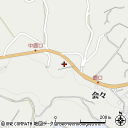 大分県竹田市会々4721-1周辺の地図