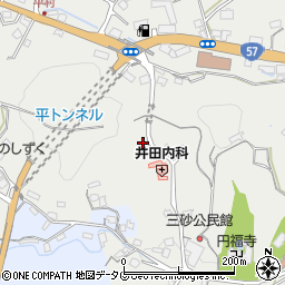 大分県竹田市会々2611周辺の地図