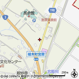 熊本県熊本市北区植木町宮原230周辺の地図