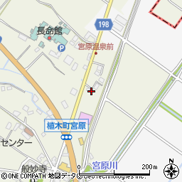 熊本県熊本市北区植木町宮原224周辺の地図