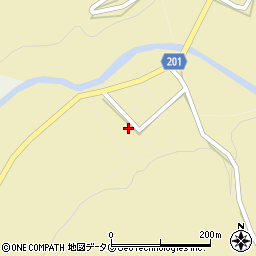熊本県菊池市下河原181周辺の地図