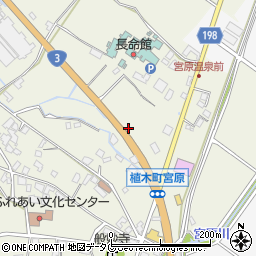 熊本県熊本市北区植木町宮原244周辺の地図