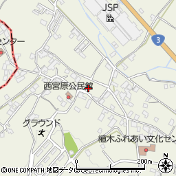 熊本県熊本市北区植木町宮原831周辺の地図