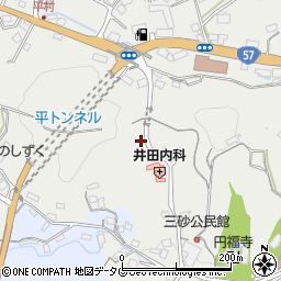 大分県竹田市会々2611-2周辺の地図