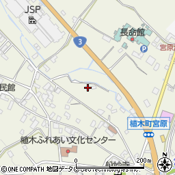 熊本県熊本市北区植木町宮原203周辺の地図