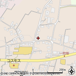 熊本県菊池市上西寺1558周辺の地図