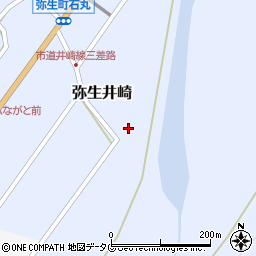 大分県佐伯市弥生大字井崎1074周辺の地図