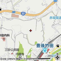 大分県竹田市会々2663周辺の地図