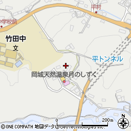 大分県竹田市会々3453周辺の地図