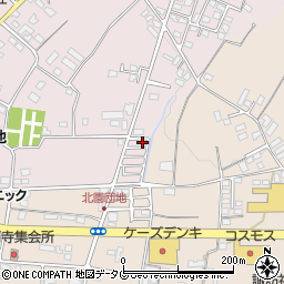 熊本県菊池市野間口508周辺の地図