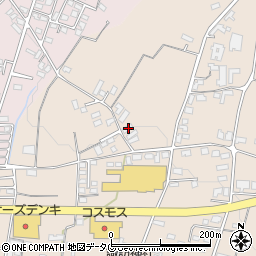 熊本県菊池市上西寺1552-1周辺の地図