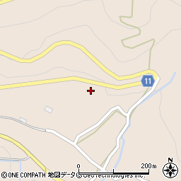 熊本県阿蘇市一の宮町三野587周辺の地図