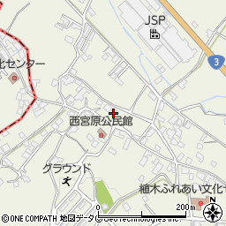熊本県熊本市北区植木町宮原828周辺の地図