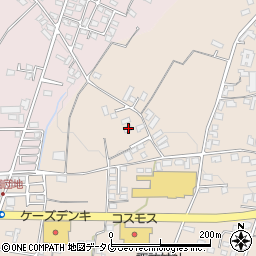 熊本県菊池市上西寺1478周辺の地図