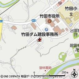 大分県竹田市会々1650-7周辺の地図