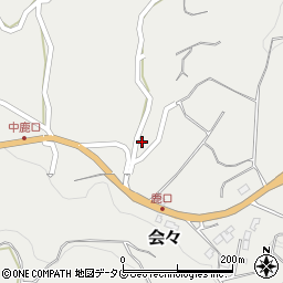 大分県竹田市会々4587周辺の地図
