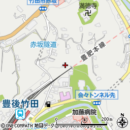 大分県竹田市会々2278周辺の地図