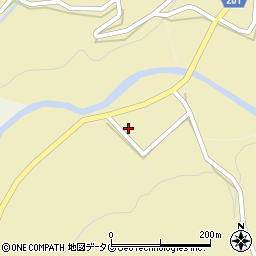 熊本県菊池市下河原194周辺の地図