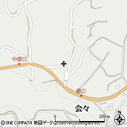 大分県竹田市会々4583-2周辺の地図