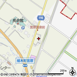 熊本県熊本市北区植木町宮原313周辺の地図